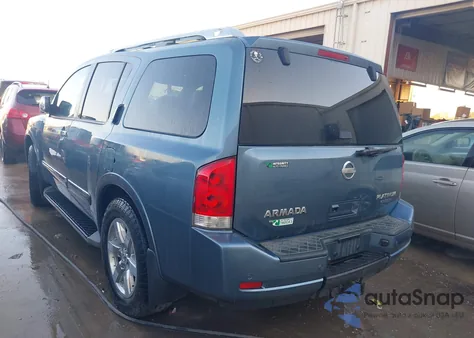2010 Nissan Armada Platinum z USA, uszkodzony, nr VIN 5N1BA0NE2AN613053